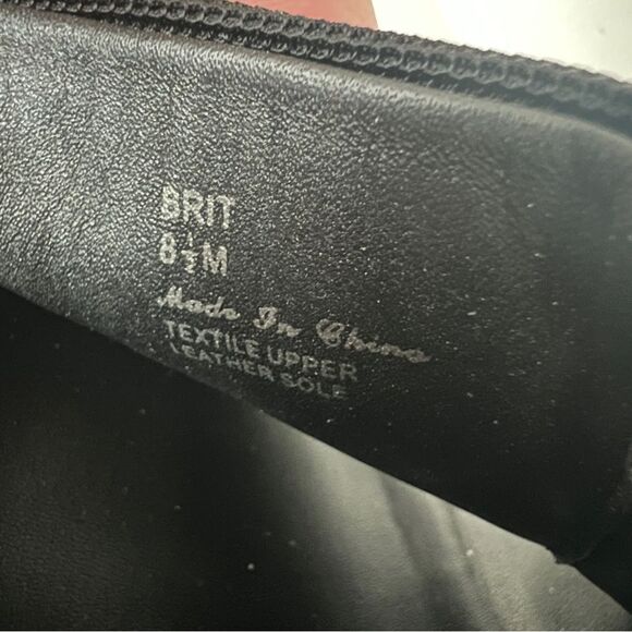 Donald J Pliner Brit Open Toe Block Heel Slip-On Sandal Black Women’s 8.5 - Picture 5 of 5